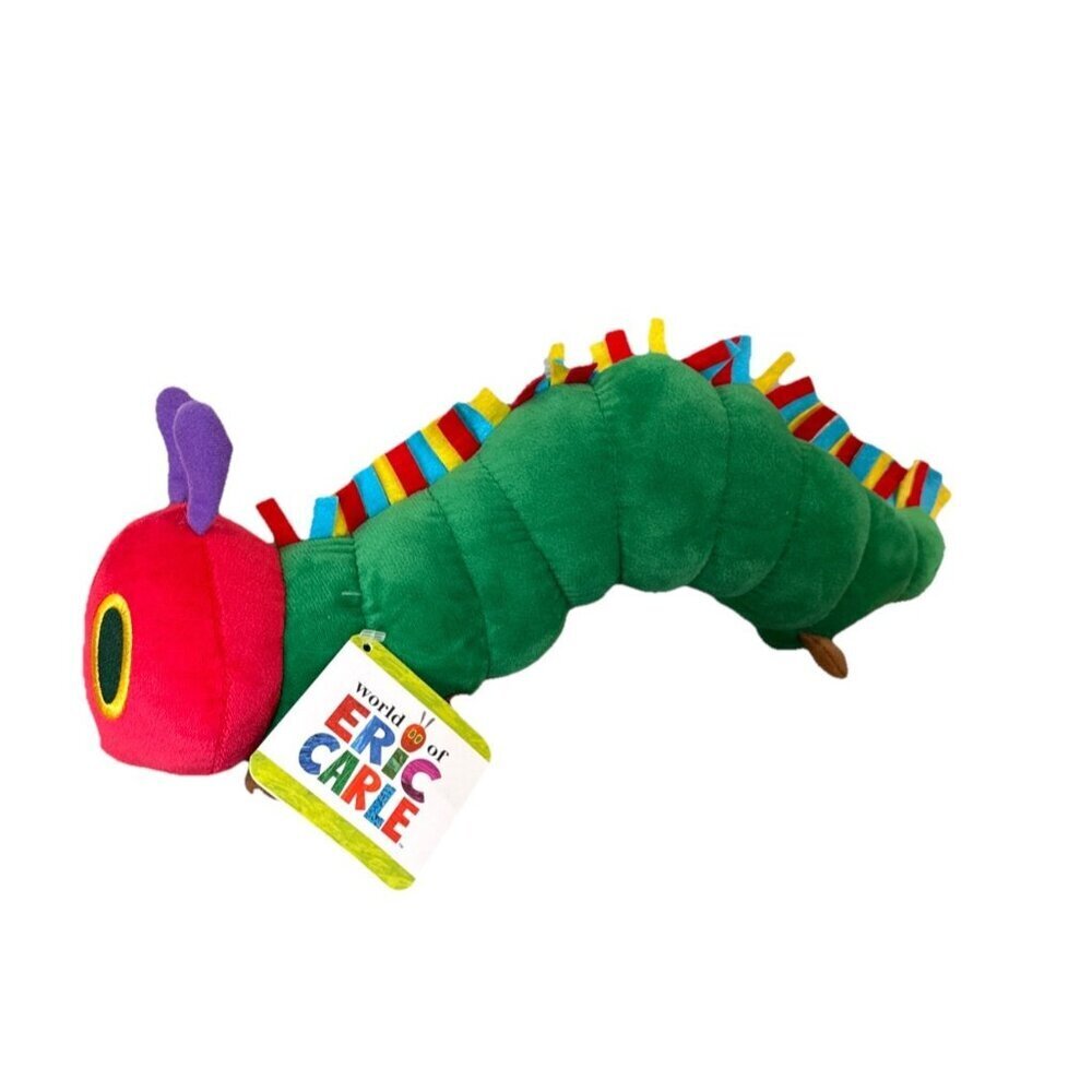 Kohl's Cares Eric Carle The Very Hungry Caterpillar 13" Plush New Green NWT